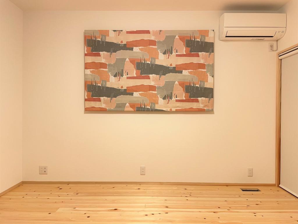 絵画のようにファブリックを楽しむ