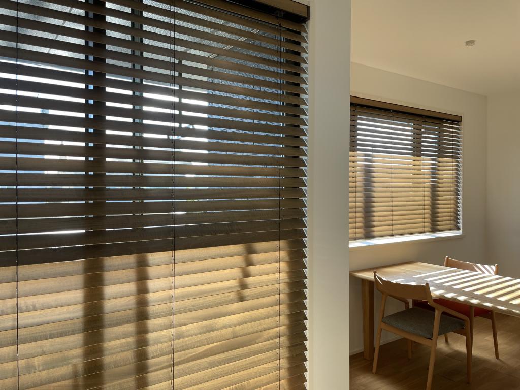 こだわりのウッドブラインド